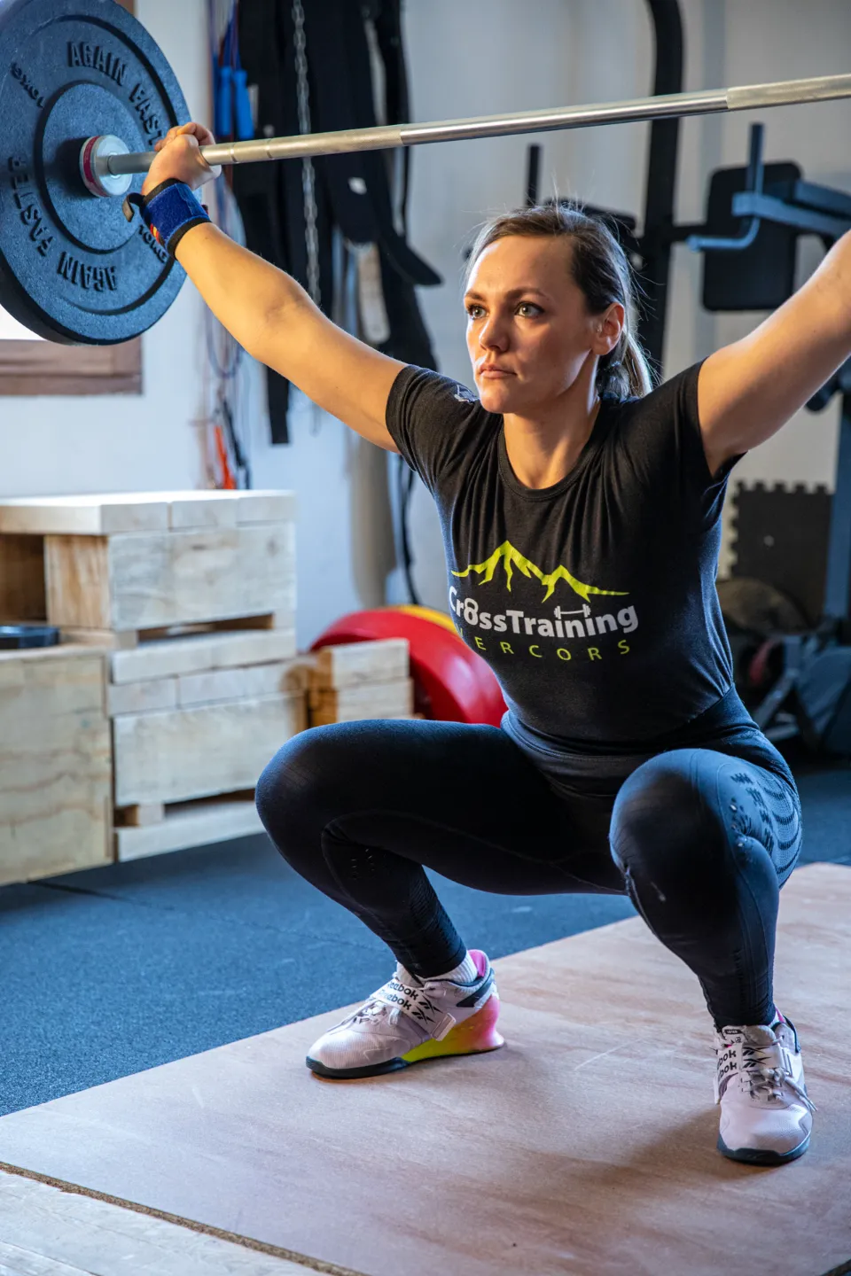 Cours d'haltérophilie au Crosstraining du Vercors
